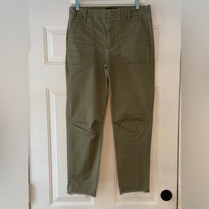 Banana Republic Green Girlfriend Authentic Chino Pants
